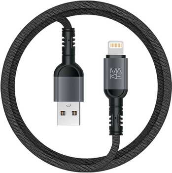 Кабель USB MAKE USB to Lightning 2.4A 1м Denim Grey (MCB-LD3GR)