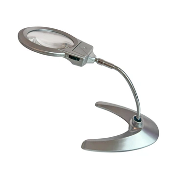 Лупа настільна з LED-підсвічуванням MG4B-8 2Х/6Х на металевій регульованій ніжці (MG4B-8)
