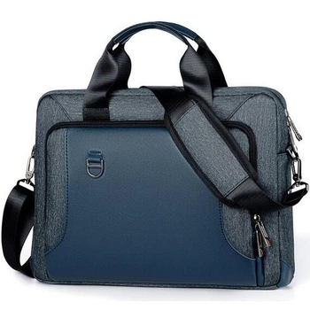 Сумка Laptop Bag Leather Pattern для Microsoft Surface Laptop 4 13.5" Blue