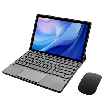 Клавиатура-подставка беспроводная Smart Keyboard + Мышка для AGM Pad P3 Ukr+Eng Black