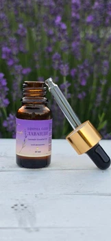 Натуральное эфирное масло лаванды во флаконе с пипеткой Lavander Gold 10 мл