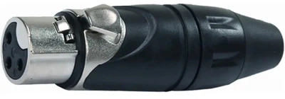 Коннектор XLR 3-pin Female (мама) Quik Lok NC/504 Af