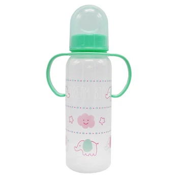 Пляшечка пластикова з ручками MGZ-0207(Green) 250 мл