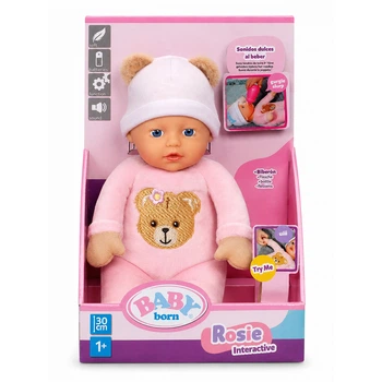 Интерактивная кукла-пупс BABY BORN Рози 30 см со звуковыми эффектами 840481