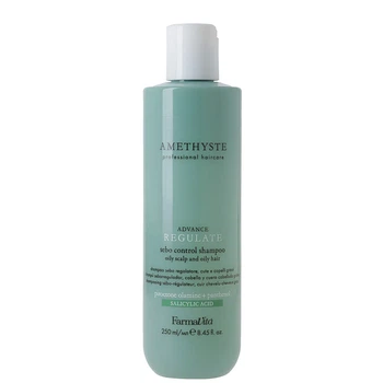 Шампунь FarmaVita AMETHYSTE ADVANCE REGULATE Sebo Control Shampoo 250 мл для контролю жирності шкіри голови та волосся
