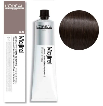 Фарба для волосся стійка L'Oreal Professionnel Majirel 4/8 коричневий мокко 60 мл