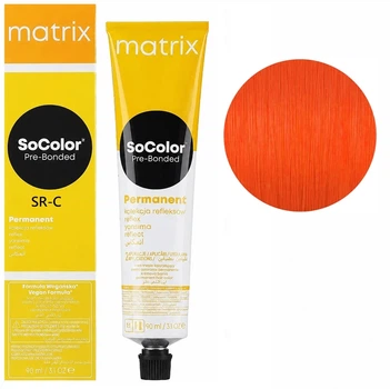 Крем-фарба для волосся стійка MATRIX SoColor Pre-Bonded SoRED SR-C мідний 90 мл