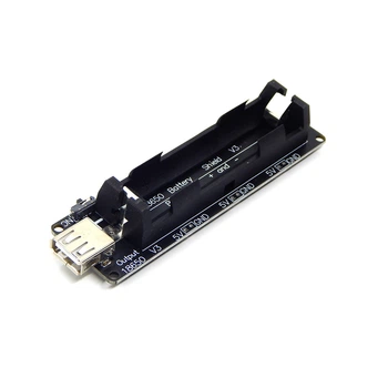 Модуль живлення 18650 Battery Shield V3 з USB виходом 5V 4A для Arduino