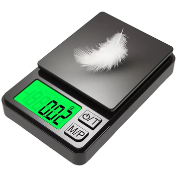 Весы карманные электронные RIAS BW-015 с LCD-дисплеем 500 г Black (3_08604)