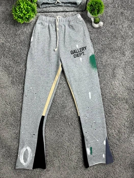 Штани клёш Gallery Dept Серый S (GD-PANTS-GREY-S)
