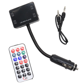ФМ модулятор в машину 12 Вт від прикурювача 520 з USB та micro SD