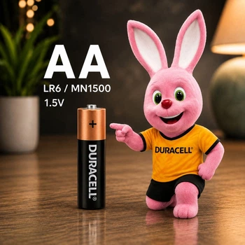 Батарейка щелочная DURACELL LR06 (пальчик) AA Alkaline (1шт)