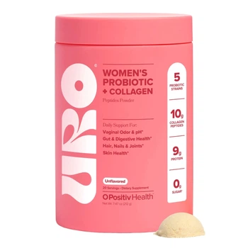 Пробиотики для женщин с пептидами коллагена O Positiv URO Women’s Probiotic + Collagen Peptides Powder 212 г