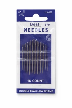 Набір голок для шиття металеві Best Needles (16 голок) (СВ-120/023)