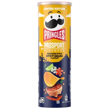 Чипси Pringles Passport Mexican style Spicy Salsa 165 г