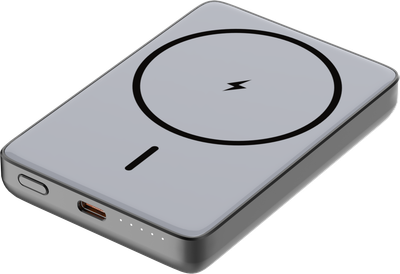 УМБ Atria WPD-W72B 10000 mAh 20W PD USB-C 15W Wireless MagSafe Black (WPD-W72B)