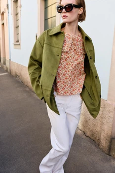 Куртка зі штучної замші Zara 4968/033 XS