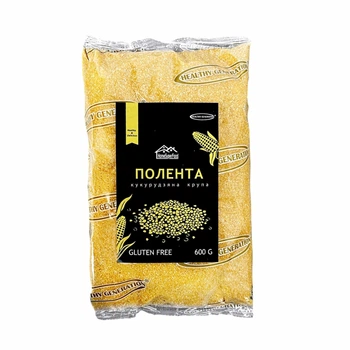 Кукурузная полента без глютена 600 г ТМ Healthy Generation