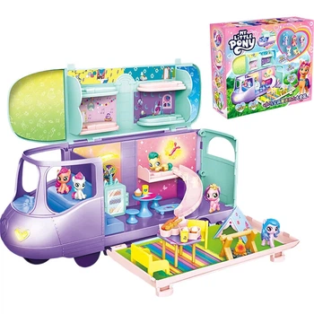 Набор игрушек MY LITTLE PONY «Волшебный автобус» светящийся для девочек