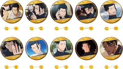 Набір значків Y LINE Jujutsu Kaisen «Сугуру Гето», 10 шт, для 15+