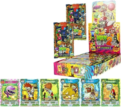 Игрушка Plants vs Zombies карточная коллекционная классическая