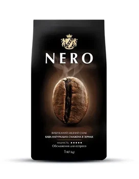 Кава в зернах Ambassador Nero 1000г