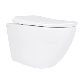 Унитаз подвесной Qtap Robin ML Ultra Quiet 520×365×365 мм, с сиденьем Soft-close MagLock, White QTROBML26W49623