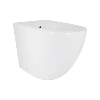 Биде напольное Qtap Jay 560х360х410 мм, White QT07443375W