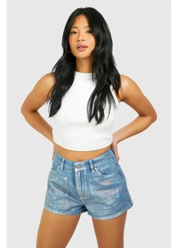 Шорты джинсовые boohoo 40 Голубой GZZ84124