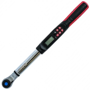 Ключ динамометричний з цифровим дисплеєм YATO квадрат 1/2", F= 17- 340 Нм