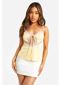 Топ boohoo 40 Жовтий GZZ97943