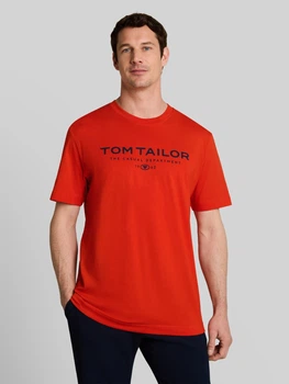 Футболка чоловіча Tom Tailor 1045773 XL Червона
