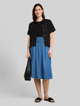 Юбка женская Tom Tailor 1051269 XL Синяя