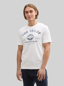 Футболка мужская Tom Tailor 1037735 2XL Белая
