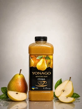 Фруктово-ягідний вітамінний напій Yonago Груша пляшка 1.15 кг