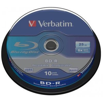 Диск BD Verbatim 25Gb 6x Cacke 10шт