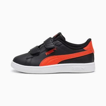 Кросівки Puma Smash 3.0 Leather Black/Redmazing 2 34.5-3-22.3см
