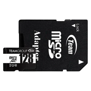 Карта памяти Team Black MicroSDHC UHS-I, 128 Гб. - 398916