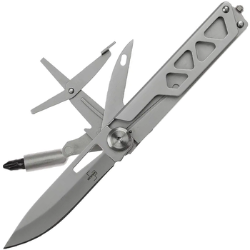 Мультитул Boker Plus Specialist Half-Tool 5 функций Серый нержавеющая сталь (арт. не указан)