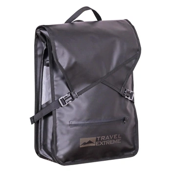 Велобаул TE Velocity 15L Чорний 15L відділення для ноутбука 15.6" водонепроникна трислойна тканина
