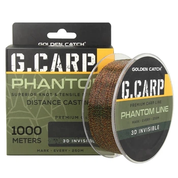 Волосінь GC G.Carp Phantom 1000m 3D Invisible 0.26mm