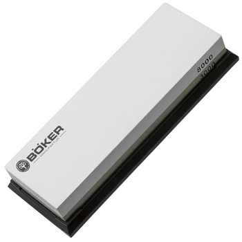 Точильный камень Boker Wasserstein 3000/8000 прямоугольный натуральный 180х60х30 мм