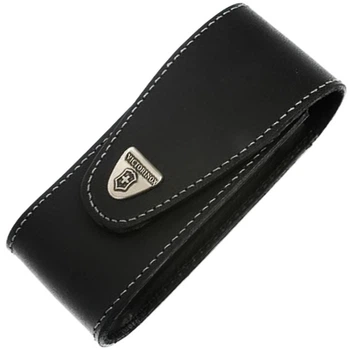 Чохол для ножів Victorinox Jumbo Шкіряний Чорний до 111 мм до 10 шарів 4.0524.XL
