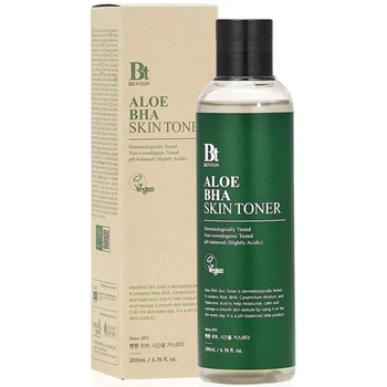Тонер алое з саліциловою кислотою BentonAloe BHA Skin Toner, 200 мл