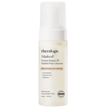 Пенка-мусс для умывания с Д-пантенолом Theralogic Madecell Derma Repair B5 Bubble Foam Cleanser, 150 мл