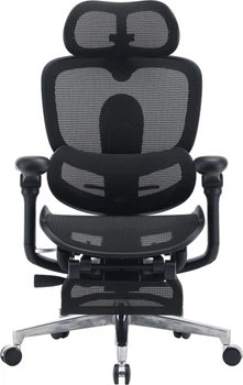 Кресло офисное Sihoo DORO C500 V2 с подставкой для ног Black (C500-V2-B101-JT)