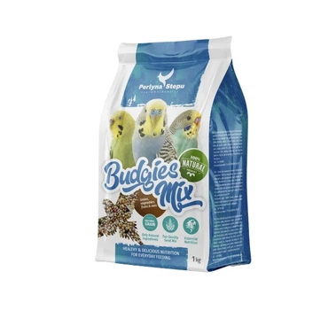 Корм для волнистых попугаев Perlyna Stepu Budgies Mix, 1 кг