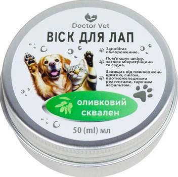 Захисний віск для тварин Doctor Vet (догляд за лапами) - 50мл