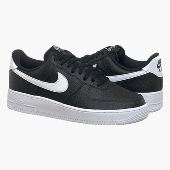 Кросівки чоловічі Nike Air Force 1 '07 46 Чорно-білий CT2302-002