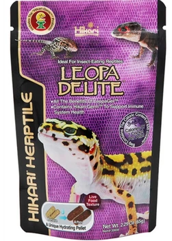 Корм для комахоїдних рептилій HIKARI HERPTILE LEOPA DELITE - 65г